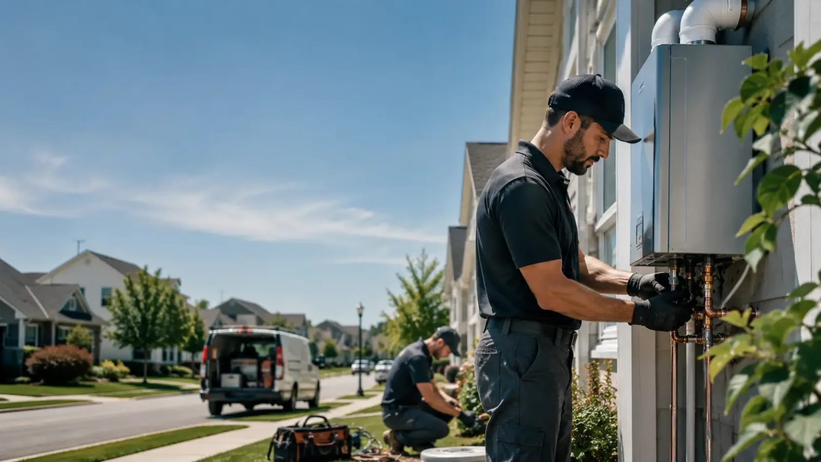Tankless Water Heater Installation in Inkster, ND